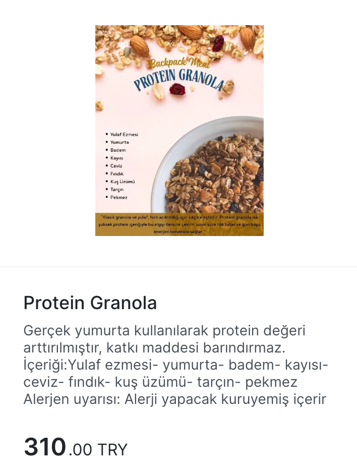 Protein Granola